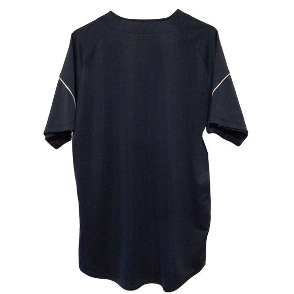 High Five Navy Blue Wildcats Baseball Jersey Sports Shirt Adult Size - Read - Picture 2 of 4